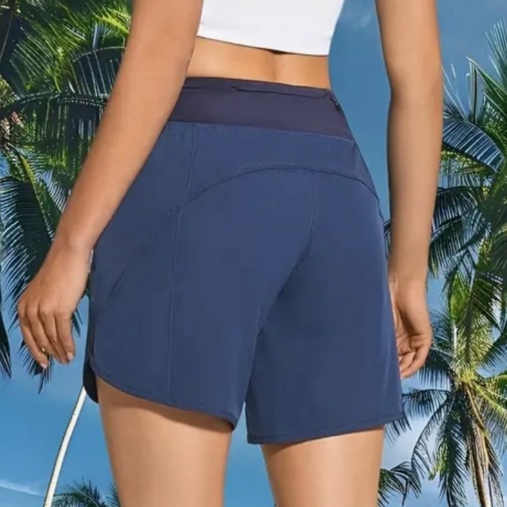 Athletic Quick Dry Drawstring Shorts NWT - Picture 4 of 10